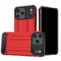 TPU Armor Case for iPhone 17 Pro Max - Red