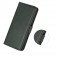 Cow-Texture PU Leather + TPU Wallet Stand Case for iPhone 17 Pro Max - Green