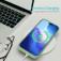 Solid-Color Silicone + PC Case with Soft Fabric Interior Lining for iPhone 17 Pro Max - Mint Green