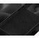 Solid-Color Silicone + PC Case with Soft Fabric Interior Lining for iPhone 17 Pro Max - Black