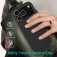 Solid-Color Silicone + PC Case with Soft Fabric Interior Lining for iPhone 17 Pro Max - Black
