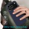 Solid-Color Silicone + PC Case with Soft Fabric Interior Lining for iPhone 17 Pro Max - Midnight Blue