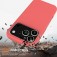 Silicone + PC MagSafe-Compatible Shockproof Case with Soft Microfiber Interior Lining for iPhone 17 Pro Max - Pink Orange