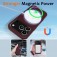 Silicone + PC MagSafe-Compatible Shockproof Case with Soft Microfiber Interior Lining for iPhone 17 Pro Max - Plum Color