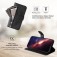 Calf-Texture Zipper Wallet Case with Stand for iPhone 17 Pro Max - Black