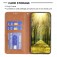 Rhombus-Texture PU Leather + TPU Magnetic Wallet Stand Case for iPhone 17 Pro Max - Yellow