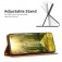 Rhombus-Texture PU Leather + TPU Magnetic Wallet Stand Case for iPhone 17 Pro Max - Yellow