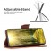 Lambskin-Texture PU Leather + TPU Flip Wallet Stand Case with Lanyard for iPhone 17 Pro Max - Brown