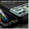 Armor PC + TPU Case with Air-Cushion Corners, Sliding Camera Cover & 360° Ring Stand for iPhone 17 Pro Max - Alpine Green