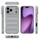 TPU Shield Case with Soft Fabric Interior Lining for iPhone 17 Pro Max - Grey