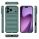 TPU Shield Case with Soft Fabric Interior Lining for iPhone 17 Pro Max - Dark Green