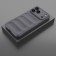 TPU Shield Case with Soft Fabric Interior Lining for iPhone 17 Pro Max - Dark Grey
