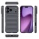 TPU Shield Case with Soft Fabric Interior Lining for iPhone 17 Pro Max - Dark Grey