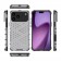 Honeycomb PC + TPU Shockproof Case for iPhone 17 Pro Max - White