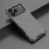 Honeycomb PC + TPU Shockproof Case for iPhone 17 Pro Max - Black