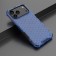 Honeycomb PC + TPU Shockproof Case for iPhone 17 Pro Max - Blue