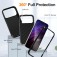 PC + Rubber Three-Layer Rugged Case for iPhone 17 Pro Max - Black