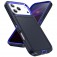 PC + Rubber Three-Layer Rugged Case for iPhone 17 Pro Max - Dark Blue + Royal Blue