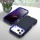 PC + Rubber Three-Layer Rugged Case for iPhone 17 Pro Max - Dark Blue + Royal Blue