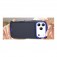 PC + Rubber Three-Layer Rugged Case for iPhone 17 Pro Max - Dark Blue + Royal Blue