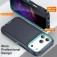 PC + Rubber Three-Layer Rugged Case for iPhone 17 Pro Max - Dark Blue + Light Blue