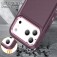 PC + Rubber Three-Layer Rugged Case for iPhone 17 Pro Max - Purple + Pink