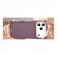 PC + Rubber Three-Layer Rugged Case for iPhone 17 Pro Max - Purple + Pink