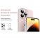 Microfiber-Lined Liquid Silicone Shockproof Case for iPhone 17 Pro Max - Pink