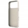 PC + Liquid Silicone MagSafe-Compatible Case with Ring Stand for iPhone 17 Pro Max - Antique White