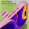 Frosted Translucent TPU MagSafe-Compatible Full-Coverage Case with PC Camera Frame for iPhone 17 Pro Max - Pink