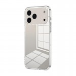 Plated Clear TPU Camera-Frame Case for iPhone 17 Pro Max - Transparent