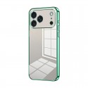 Plated Clear TPU Camera-Frame Case for iPhone 17 Pro Max - Green