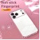 Plated Clear TPU Camera-Frame Case for iPhone 17 Pro Max - Silver