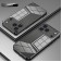 Plated Clear TPU Camera-Frame Case for iPhone 17 Pro Max - Black