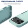 2-in-1 PC + TPU Hybrid Case for iPhone 17 Pro Max - Light Green