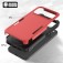 2-in-1 PC + TPU Hybrid Case for iPhone 17 Pro Max - Red