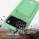 Liquid Silicone Case with Card Pocket & Adjustable Lanyard for iPhone 17 Pro Max - Green