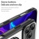 Translucent Carbon-Fiber-Texture PC + TPU MagSafe-Compatible Case for iPhone 17 Pro Max - Black