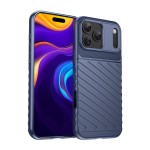 Textured Soft TPU Shockproof Case for iPhone 17 Pro Max - Blue