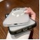 Dual-Sided Frosted Clear Acrylic + TPU MagSafe-Compatible Case for iPhone 17 Pro Max - Yellow