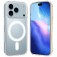 Clear Acrylic + PC + TPU Hybrid MagSafe-Compatible Case for iPhone 17 Pro Max