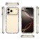 Clear Acrylic-Back PC + TPU Hybrid Case for iPhone 17 Pro Max