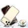 Clear Acrylic-Back PC + TPU Hybrid Case for iPhone 17 Pro Max