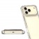 Clear Acrylic-Back PC + TPU Hybrid Case for iPhone 17 Pro Max