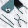 TPU Crossbody Lanyard Case for iPhone 17 Pro Max - Dark Green
