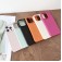Leather-Texture TPU Full-Coverage Case for iPhone 17 Pro Max - Orange