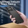 Heavy-Duty PC + TPU Protective Case for iPhone 17 Pro Max - Black