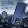 Heavy-Duty PC + TPU Protective Case for iPhone 17 Pro Max - Blue