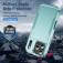 Heavy-Duty PC + TPU Protective Case for iPhone 17 Pro Max - Green