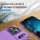 Heavy-Duty PC + TPU Protective Case for iPhone 17 Pro Max - Purple+Black